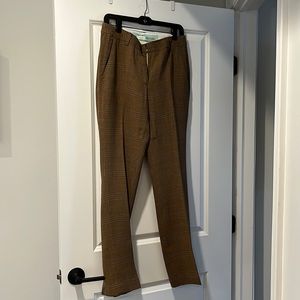 Off-White | Pants & Jumpsuits | Offwhite Flared Curved Cuff Off-White | Pants & Jumpsuits | Offwhite Flared Curved Cuff